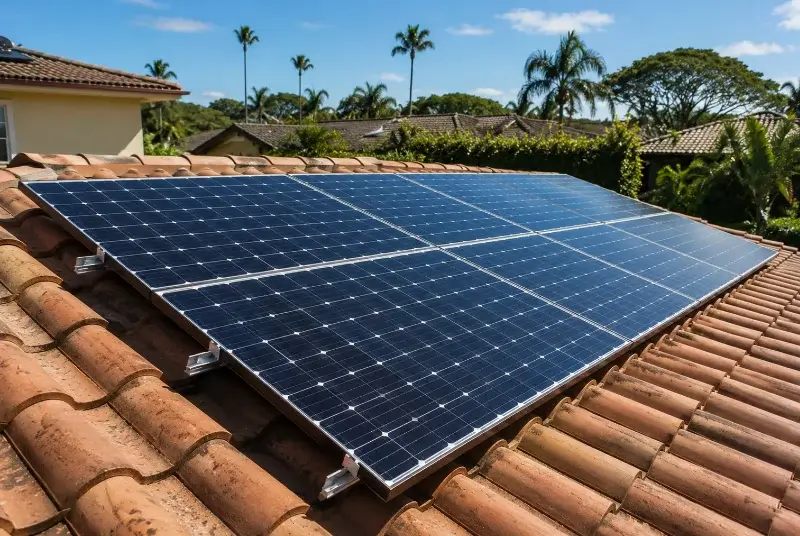 Installation de panneaux solaires à Boissières
